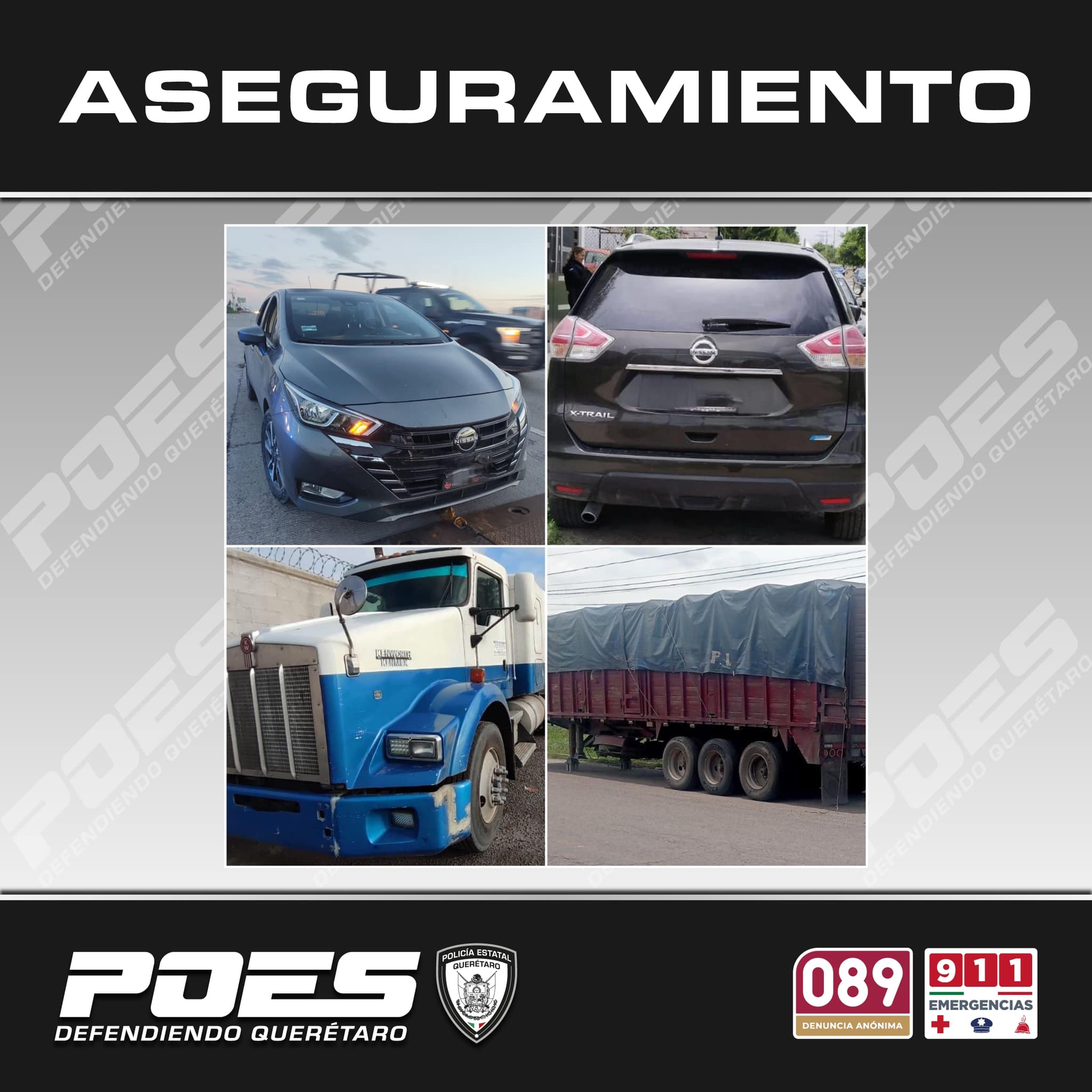 Lee más sobre el artículo En las últimas horas en la zona metropolitana son recuperadas cuatro unidades vehiculares que contaban con reporte de robo
