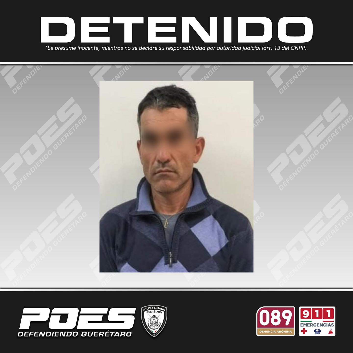 Lee más sobre el artículo Detienen a individuo que tenía consigo objetos utilizados comúnmente para cometer robo de vehículo