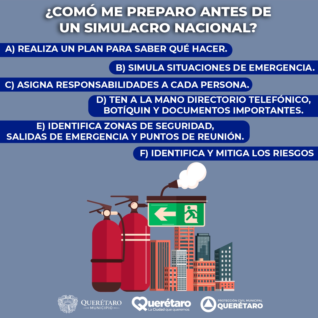 Lee más sobre el artículo Toma en cuenta las siguientes recomendaciones para estar preparado para el “SimulaQro2024”