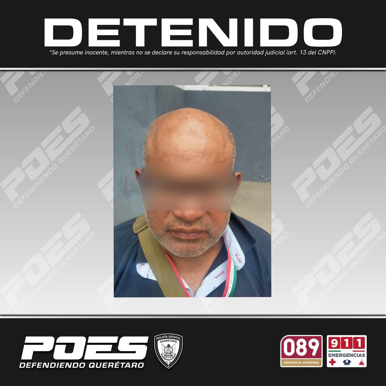 Lee más sobre el artículo Un sujeto que tenía una orden de aprehensión vigente por despojo calificado fue detenido en la zona centro del municipio de Querétaro