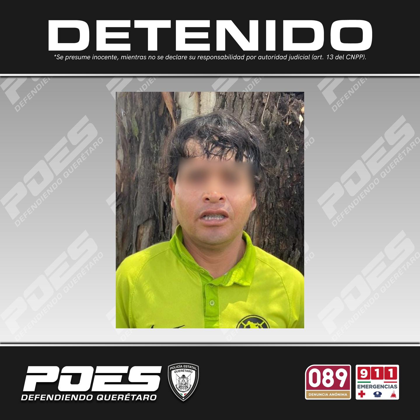 Lee más sobre el artículo Lo detienen con arma de fuego en su poder, cuando merodeaba callas de SJR