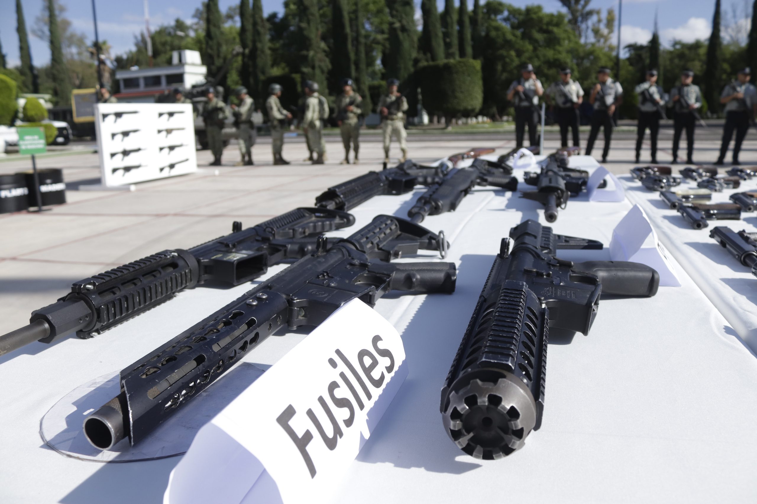 Lee más sobre el artículo Destruyen 259 armas decomisadas gracias a la coordinación entre instituciones de seguridad