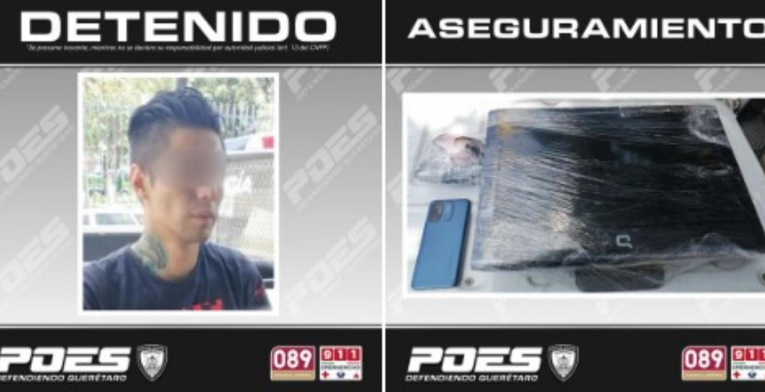 Lee más sobre el artículo Por robo, un hombre fue detenido en la colonia Cerrito Colorado