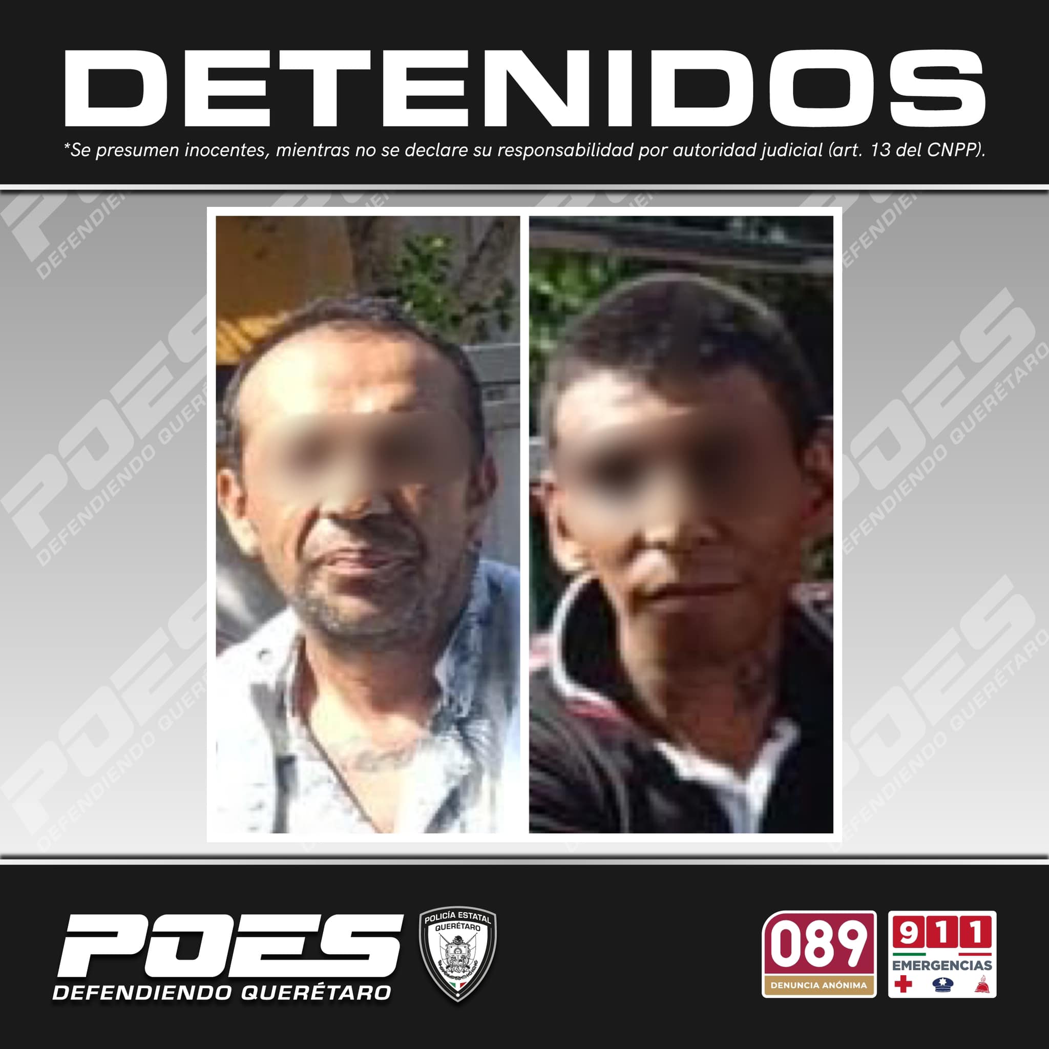 Lee más sobre el artículo Detenidos por posesión de un arma de fuego y narcóticos; los presuntos responsables podrían estar relacionados a robos de vehículos