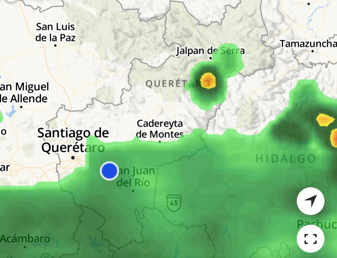 Lee más sobre el artículo Continúa extendiéndose los efectos de la circulación de “John” hacia los municipios del poniente del estado, incluyendo la zona metropolitana de Querétaro