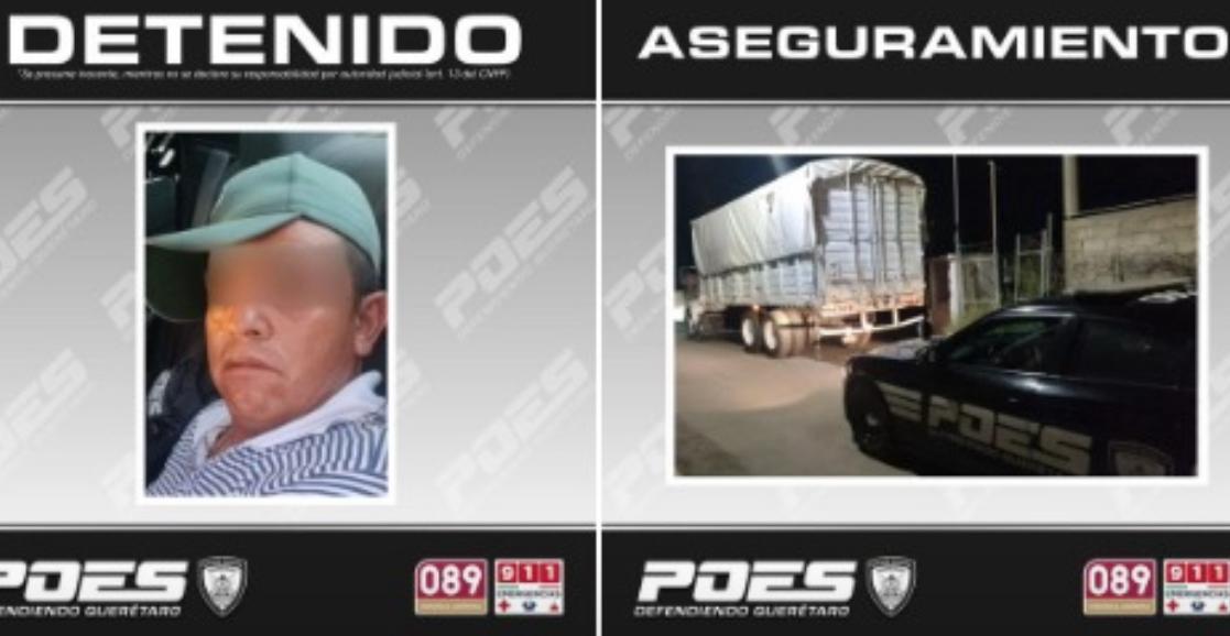 Lee más sobre el artículo Aseguran camión que era usado para transportar hidrocarburo de manera ilegal; el conductor fue detenido