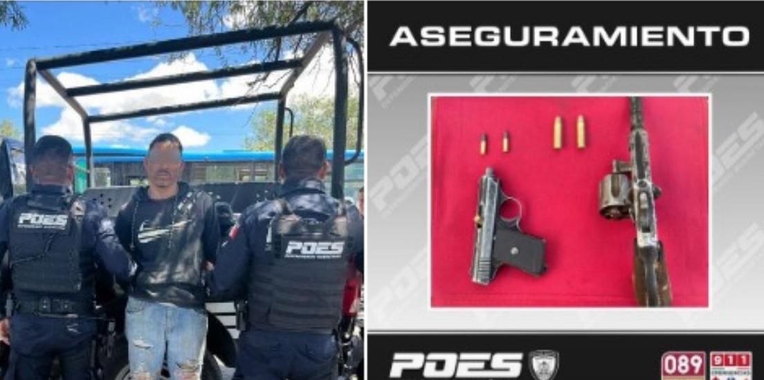 Lee más sobre el artículo Se paseaba armado en calles de Santa Rosa Jáuregui.