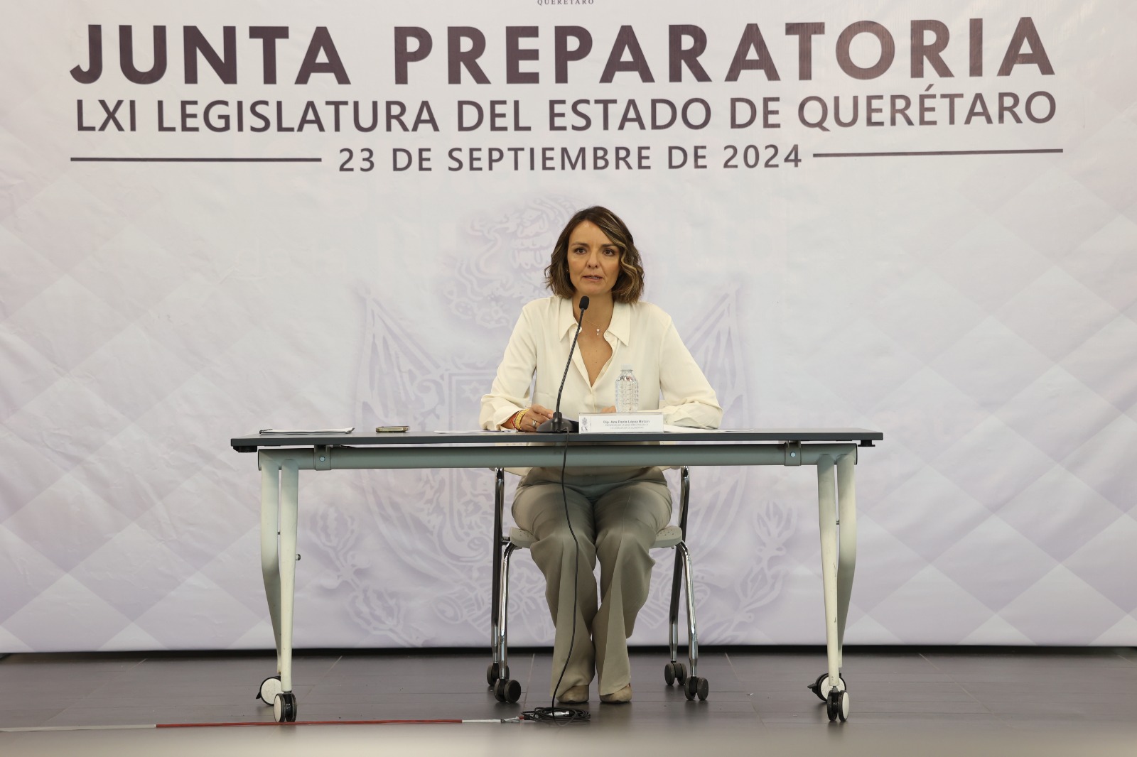 Lee más sobre el artículo Se llevó a cabo la Junta Preparatoria para la instalación de la próxima Legislatura programada para este jueves 26 de septiembre