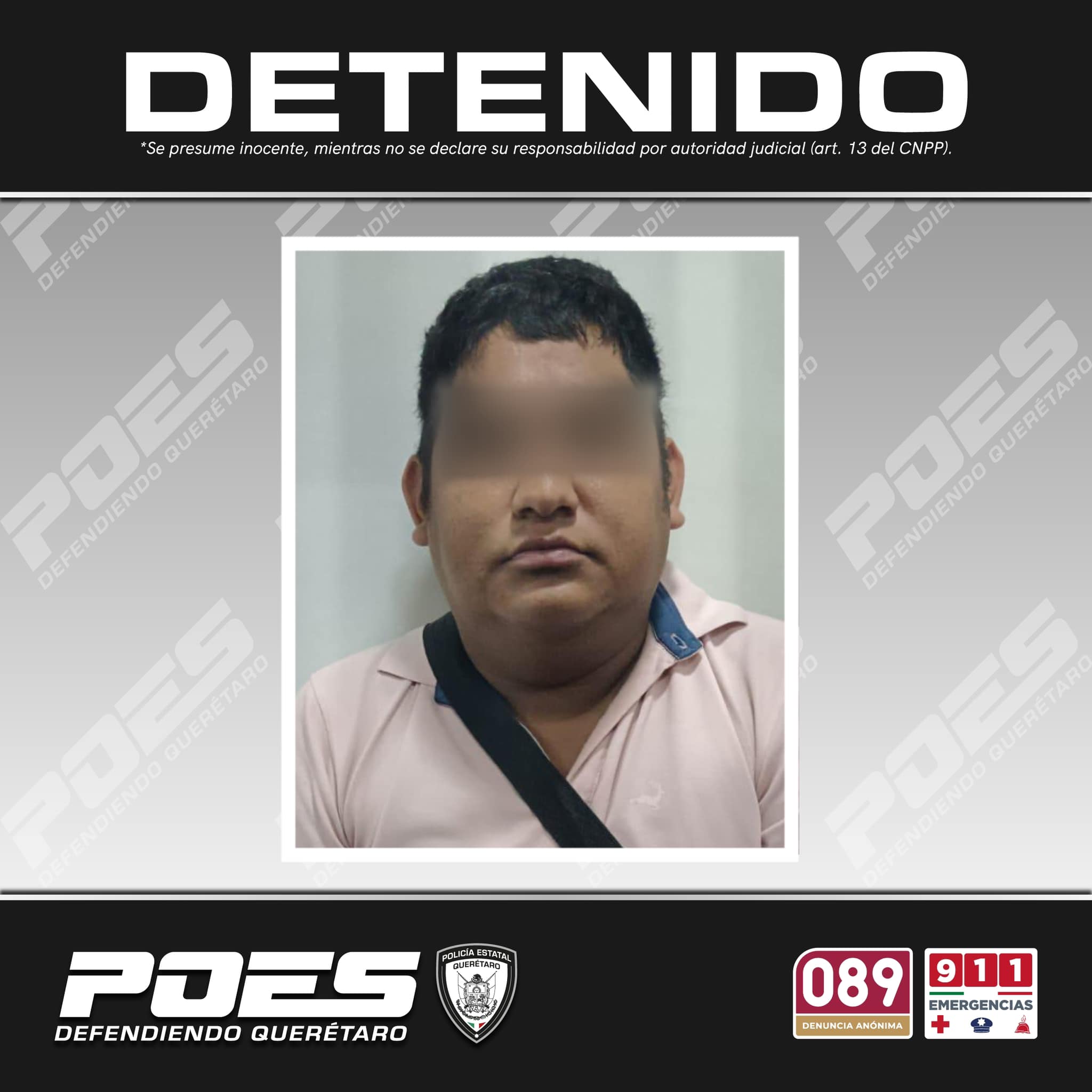 Lee más sobre el artículo Detienen a un hombre que contaba con una orden de aprehensión vigente por fraude genérico, fraude específico y abuso de confianza