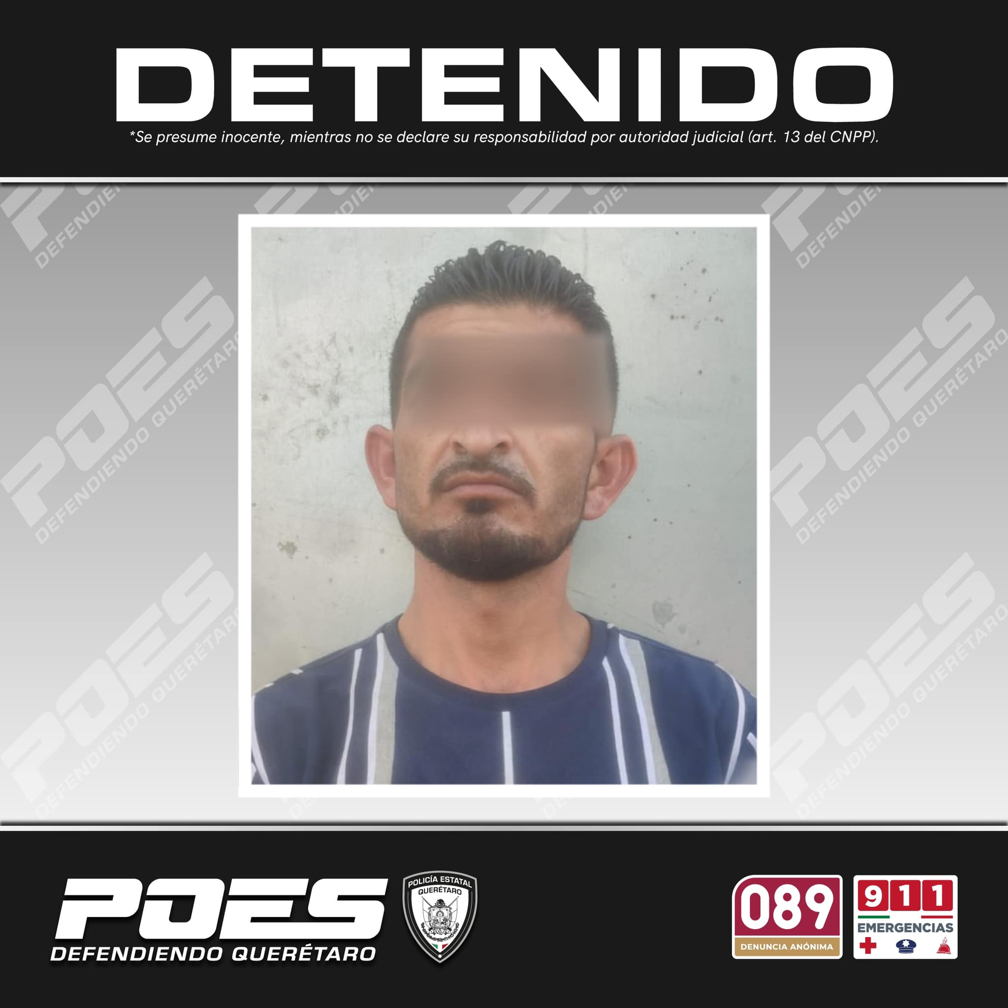 Lee más sobre el artículo Detienen a “narco” en en El Pedregal, Santa Rosa Jáuregui, por delitos contra la salud y la seguridad pública