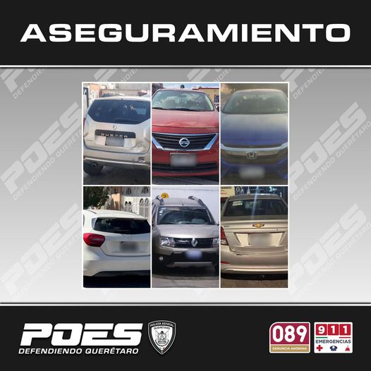 Lee más sobre el artículo En las últimas horas POES, recuperó en la capital, 6 unidades con reporte de robo