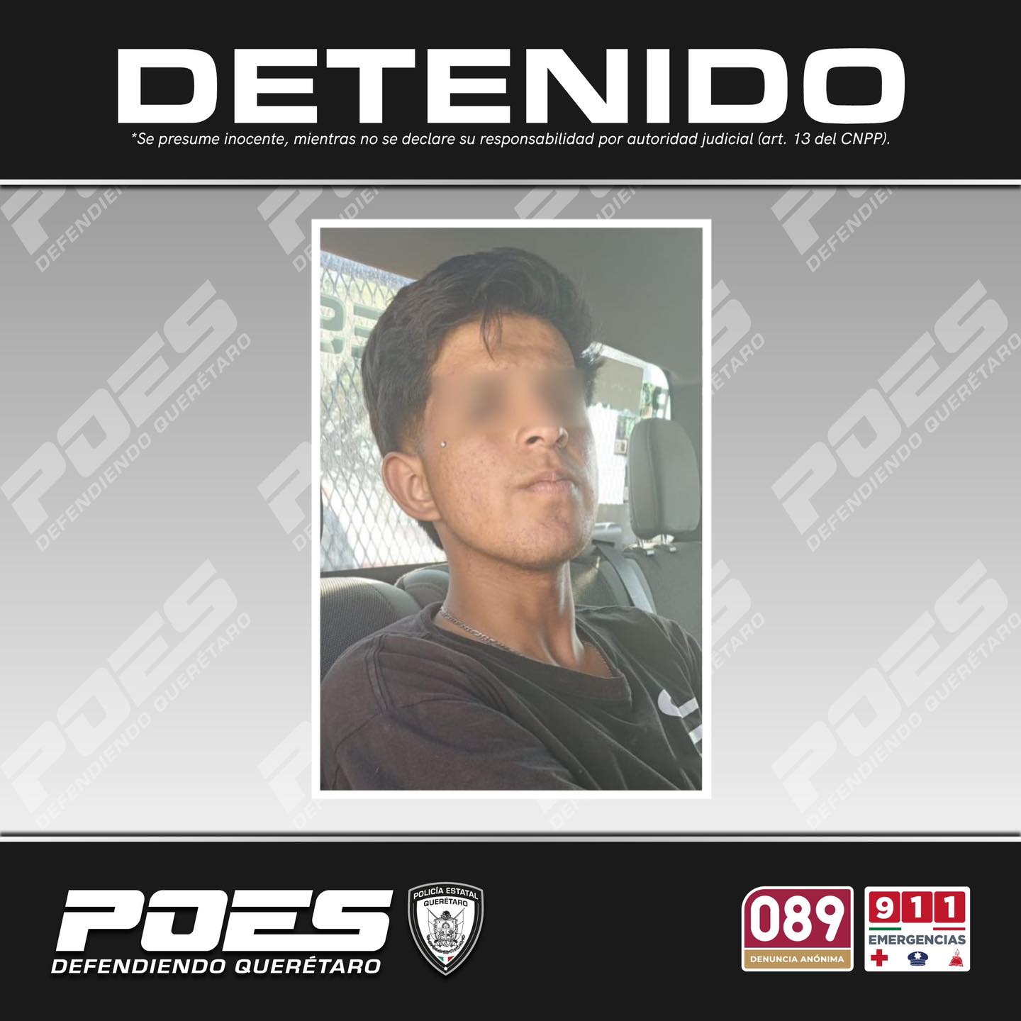 Lee más sobre el artículo un sujeto fue detenido  por transitar en una motocicleta con alteraciones en su número de serie
