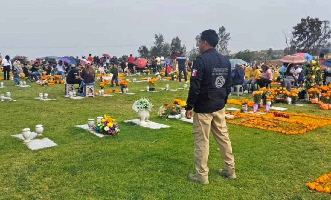 Lee más sobre el artículo Reporta CEPCQ saldo blanco en visita a panteones por Día de Muertos
