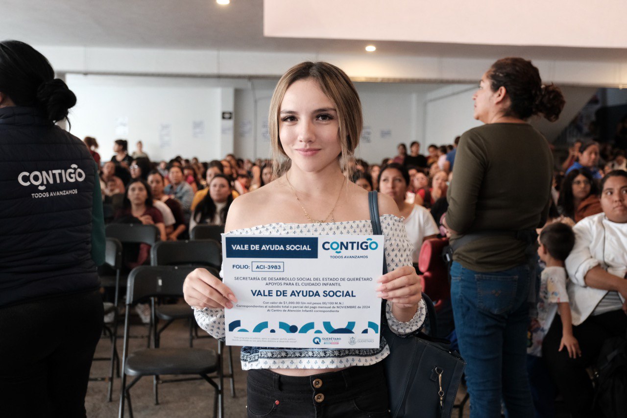 Lee más sobre el artículo 300 mamás estudiantes y trabajadoras de Querétaro reciben apoyos para el Cuidado Infantil