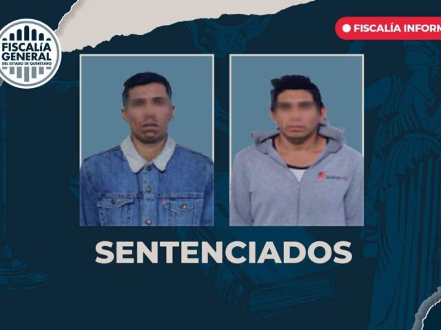 Consiguen 16 años de prisión a responsables de robos a choferes de plataforma en Querétaro