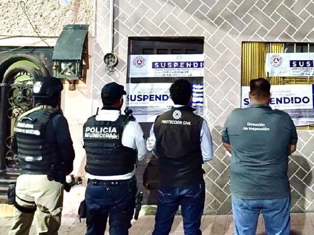 Suspenden establecimiento sin licencia en San Francisquito tras operativo interinstitucional