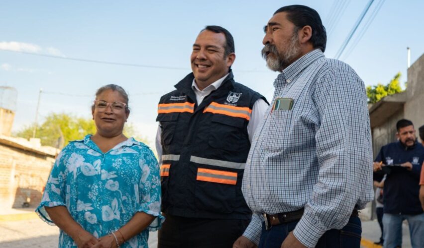 Lee más sobre el artículo Invierte Roberto Cabrera más de 5 mdp en construcción de calles en Rancho de En medio