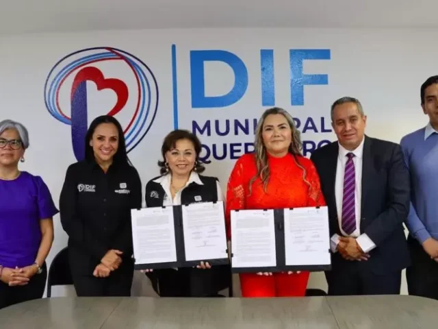 DIF municipal de Querétaro y USEBEQ firman convenio para fomentar el respeto a abuelos