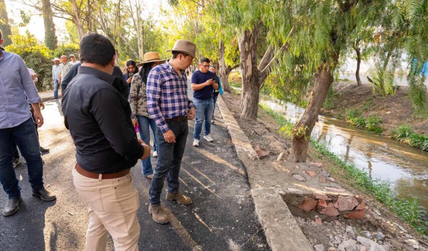 Lee más sobre el artículo Retiran 8 toneladas de basura en 4 km del Río Querétaro, en La Cañada