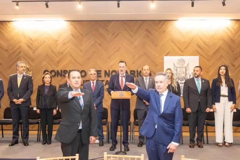 Lee más sobre el artículo Reconoce Kuri profesionalismo y actualización de notarios queretanos