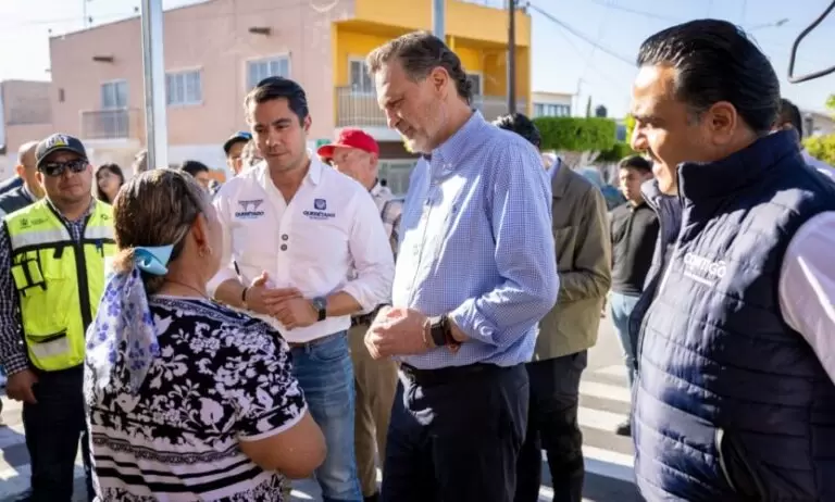 Lee más sobre el artículo Lleva Mauricio Kuri obras para mejorar la movilidad en Lomas de Casa Blanca