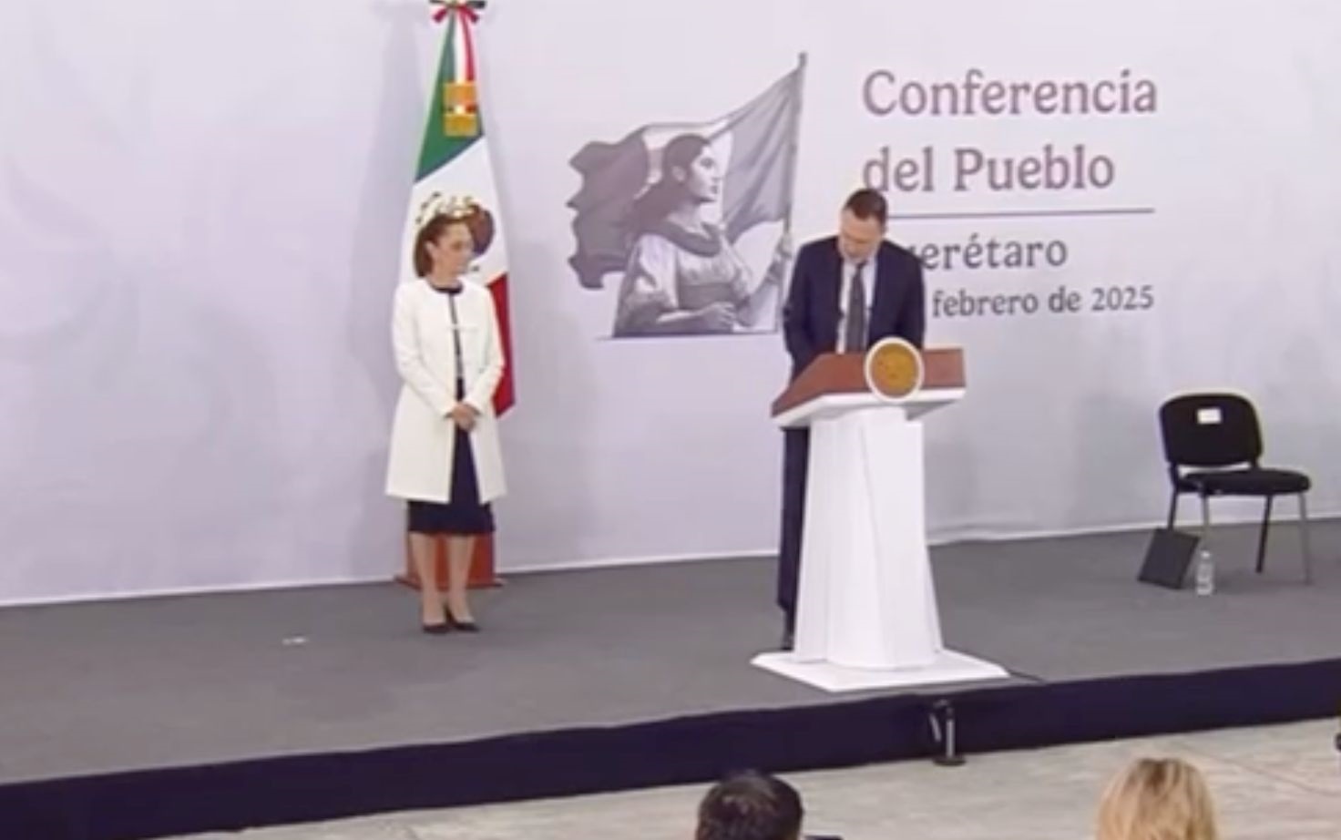 Lee más sobre el artículo Mauricio Kuri reconoce la templanza de Claudia Sheinbaum ante Trump