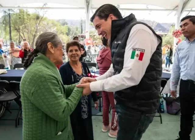 Reitera Monsalvo apoyo a adultos mayores con convivio por Día del Amor y la Amistad
