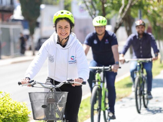 Más de 15 km de ciclovía rehabilitados en la cabecera municipal de Corregidora