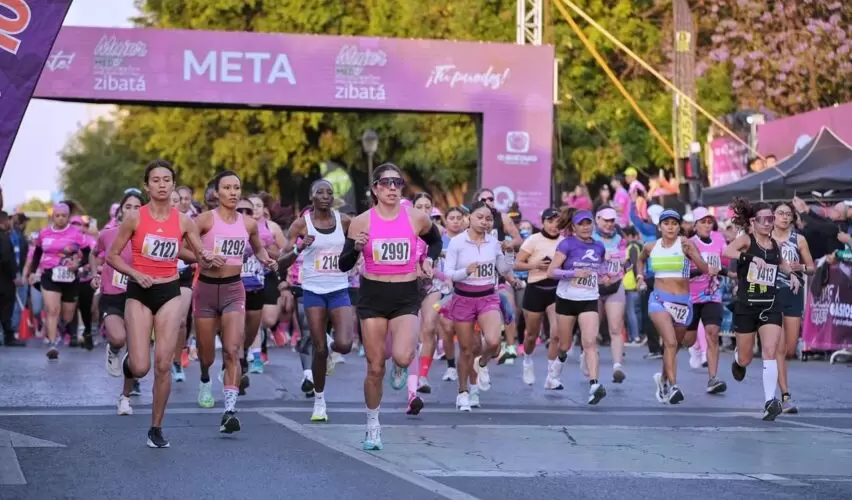 Lee más sobre el artículo Más de 5 mil participantes se unieron a Carrera Mujer Querétaro Medio Maratón Zibatá