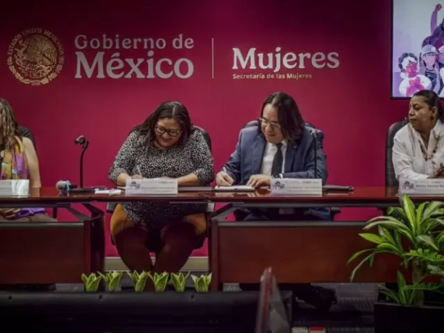 Firman Secretaría de las Mujeres y FGE Querétaro histórico convenio de colaboración