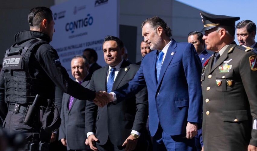 Lee más sobre el artículo Entrega Kuri patrullas y equipamiento a corporaciones policiales