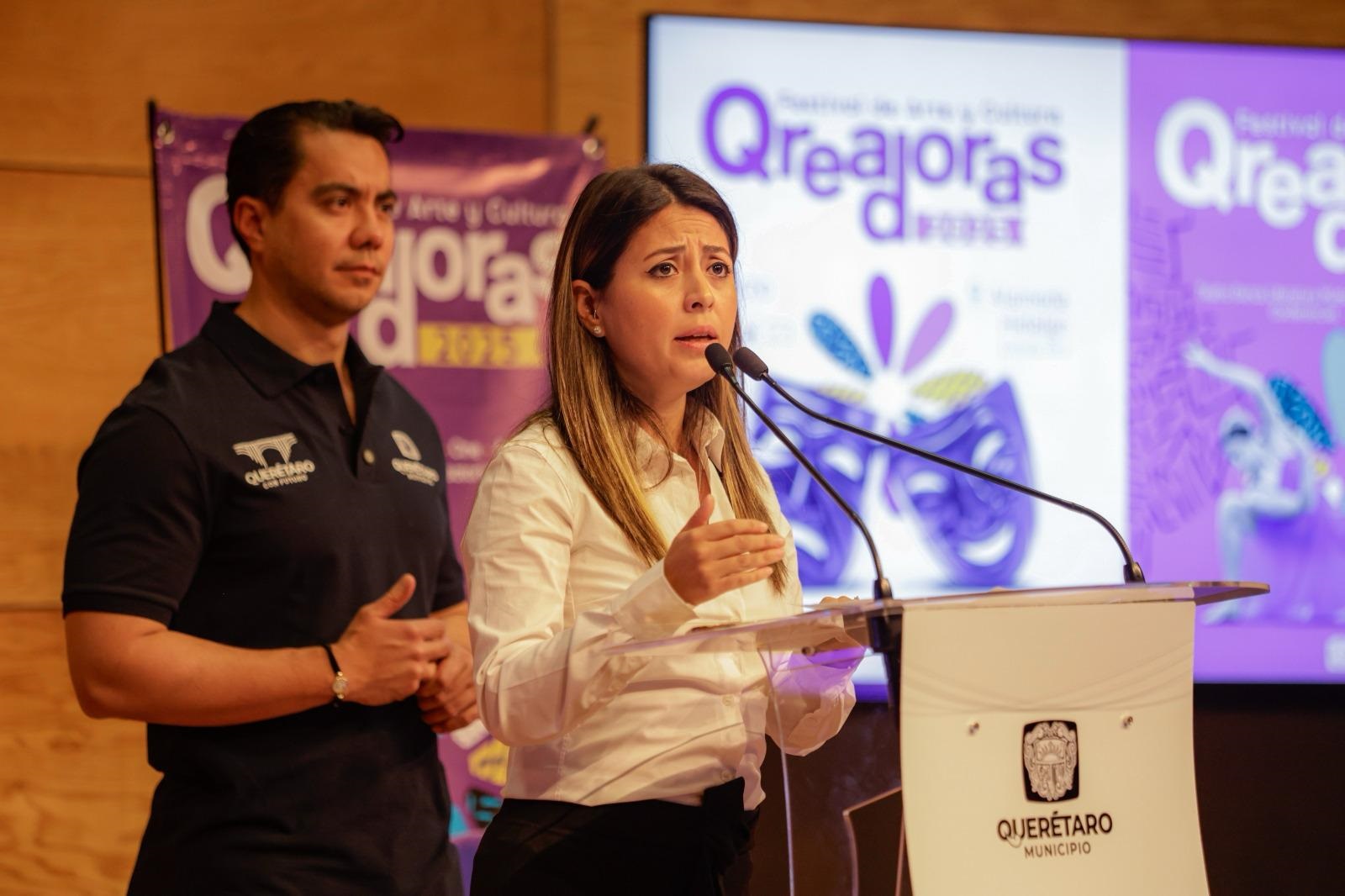 Lee más sobre el artículo Presentan festival cultural Qreadoras en Querétaro