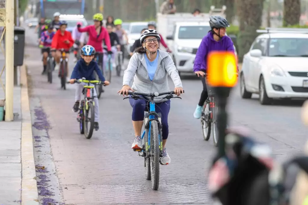 Lee más sobre el artículo En Corregidora realizan rodada ciclista en impulso por la igualdad y la movilidad sustentable