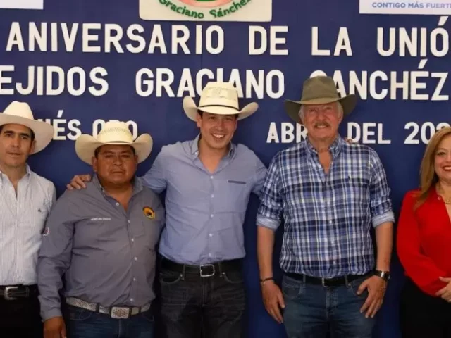 Rodrigo Monsalvo encabeza aniversario 38 de la Unión de Ejidos Graciano Sánchez