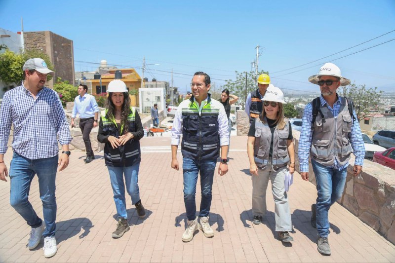 Lee más sobre el artículo Chepe Guerrero supervisa obras en La Negreta y Santa Bárbara