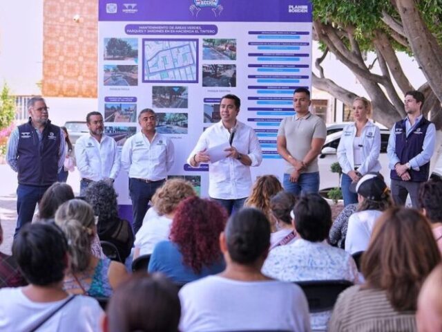 Entrega Felifer Macías mejoras en Ex Hacienda El Tintero