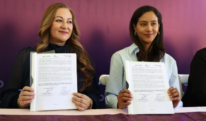 Lee más sobre el artículo Firman Indereq y Fumude convenio para prevenir y atender violencia de género en el deporte