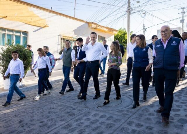 Lleva Mauricio Kuri obras que mejoran la calidad de vida en Bolaños