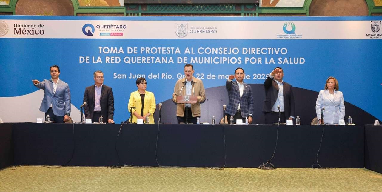 Lee más sobre el artículo Chepe Guerrero toma protesta como presidente de la Red Queretana de Municipios por la Salud