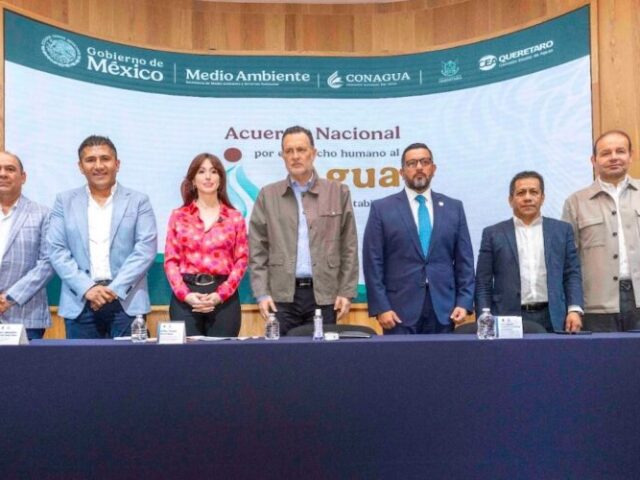 Kuri reconoce el Acuerdo Estatal por el Derecho Humano al Agua