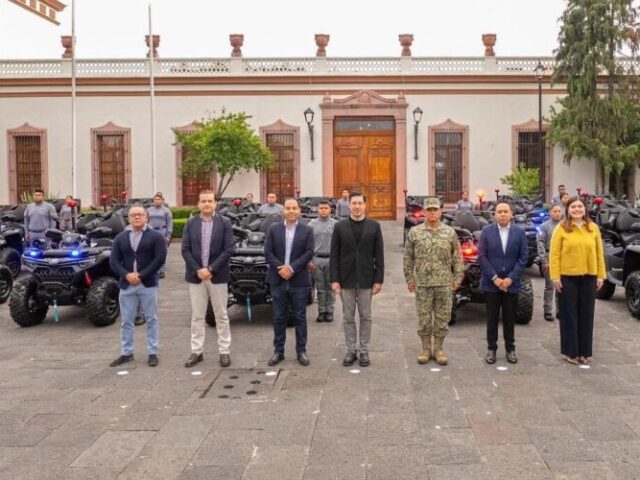 Suma policía de El Marqués 76 elementos y 24 nuevas cuatrimotos