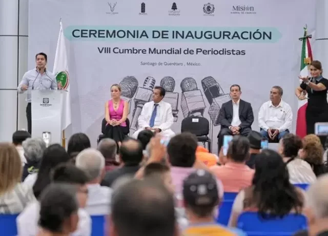 Inaugura Felifer Macías la Cumbre Mundial de Periodistas 2025