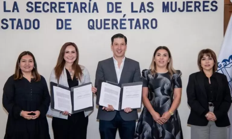 Lee más sobre el artículo Firman El Marqués y gobierno estatal convenio para fortalecer lucha contra violencia de género