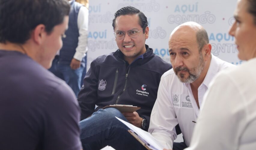 Lee más sobre el artículo Encabezan Chepe Guerrero y Mauricio Herbert “Jornada Aquí Contigo”, en Corregidora