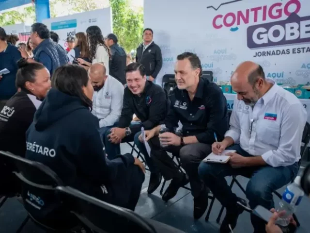 Anuncia Kuri apoyos para personas afectadas por lluvias en El Marqués