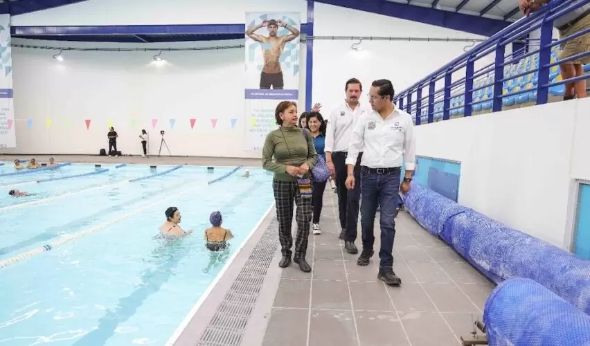 Lee más sobre el artículo Reabrió alberca de la Unidad Deportiva El Pueblito