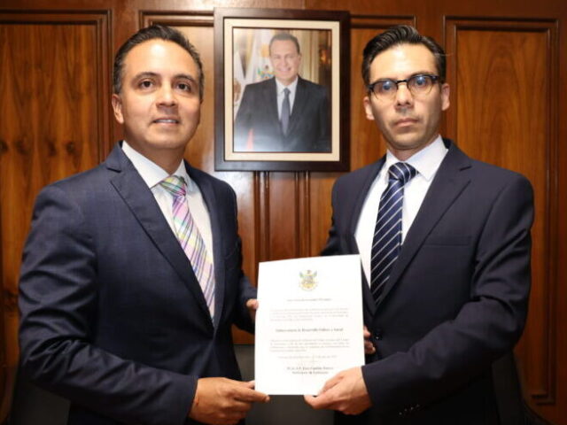 Designa Eric Gudiño al subsecretario de Desarrollo Político y Social