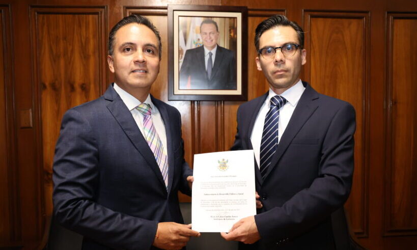 Lee más sobre el artículo Designa Eric Gudiño al subsecretario de Desarrollo Político y Social