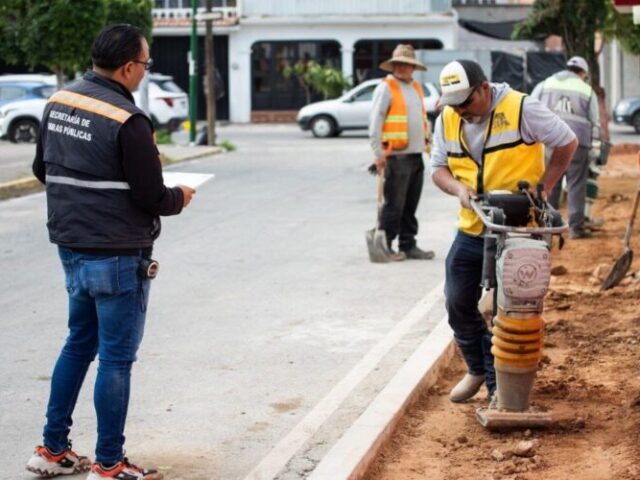 Rehabilita SJR Plaza 5 de Mayo y calles de Barrio de San Isidro con inversión de más de 4.1 mdp