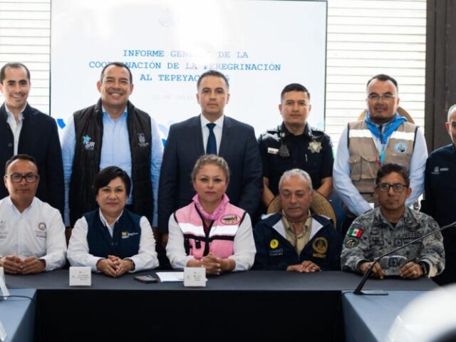 Saldo blanco en paso por Querétaro de peregrinación al Tepeyac